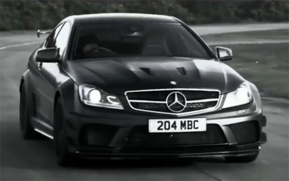Video: C63 AMG Black Series says let’s dance