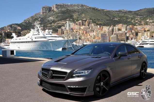 German Special Customs Customized the 2012 Mercedes CLS63 AMG