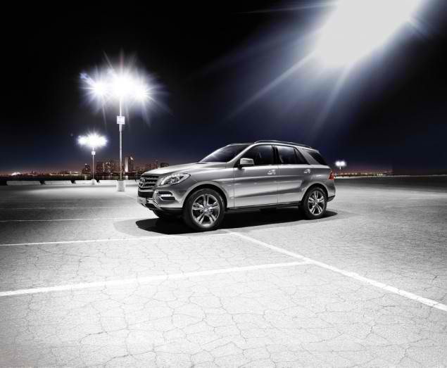 Presenting the ML500 4Matic BlueEFFICIENCY