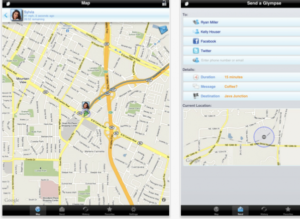 2013 A-Class to Provide Real-Time Location via Glympse App