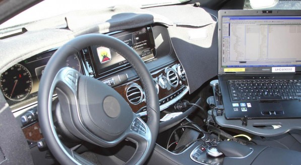 2014 S-Class Interior and Exterior Spy Shots
