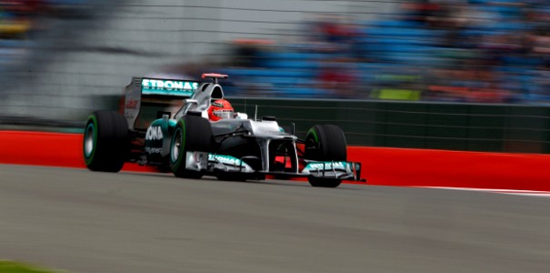 Schumacher Ends Up 7th as Webber Sneaks Into British GP Victory