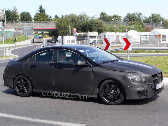 Mercedes CLA 45 AMG Spied