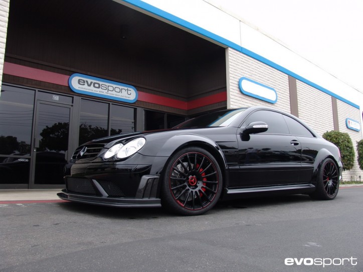 CLK63 Black Series Finds Itself At The Ring
