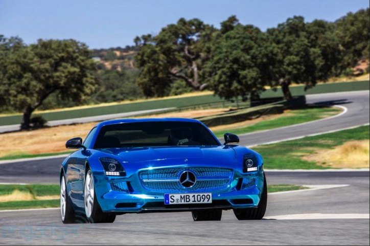 Mercedes-Benz Reveal Electric AMG SLS
