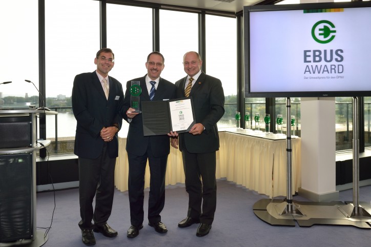 Citaro FuelCELL Hybrid Given EBUS Award