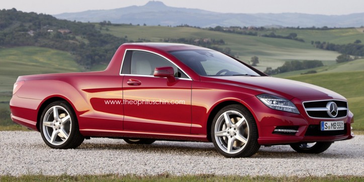 A View Of A CLS Concept Ute