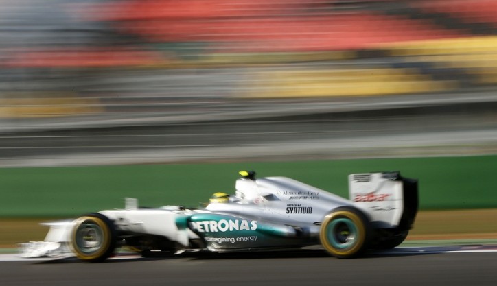 F1: Mercedes Drivers Qualify in Top Ten for Korean GP