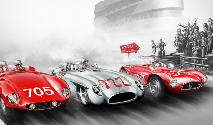 Mercedes-Benz Museum Holds Mille Miglia Exhibition