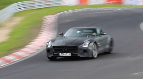 SLS Black Series Prototype Incinerates Itself