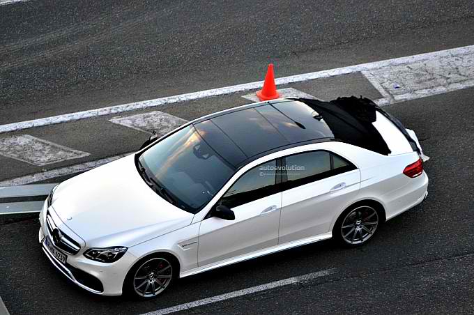 Probable 2014 Mercedes-Benz E-Class Spotted in Madrid