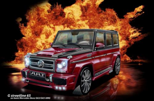 German Tuner A.R.T. Boost Up Mercedes-Benz G63/65 AMG