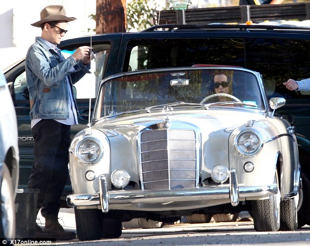 Katy Perry and John Mayer Spotted with a Vintage Mercedes-Benz