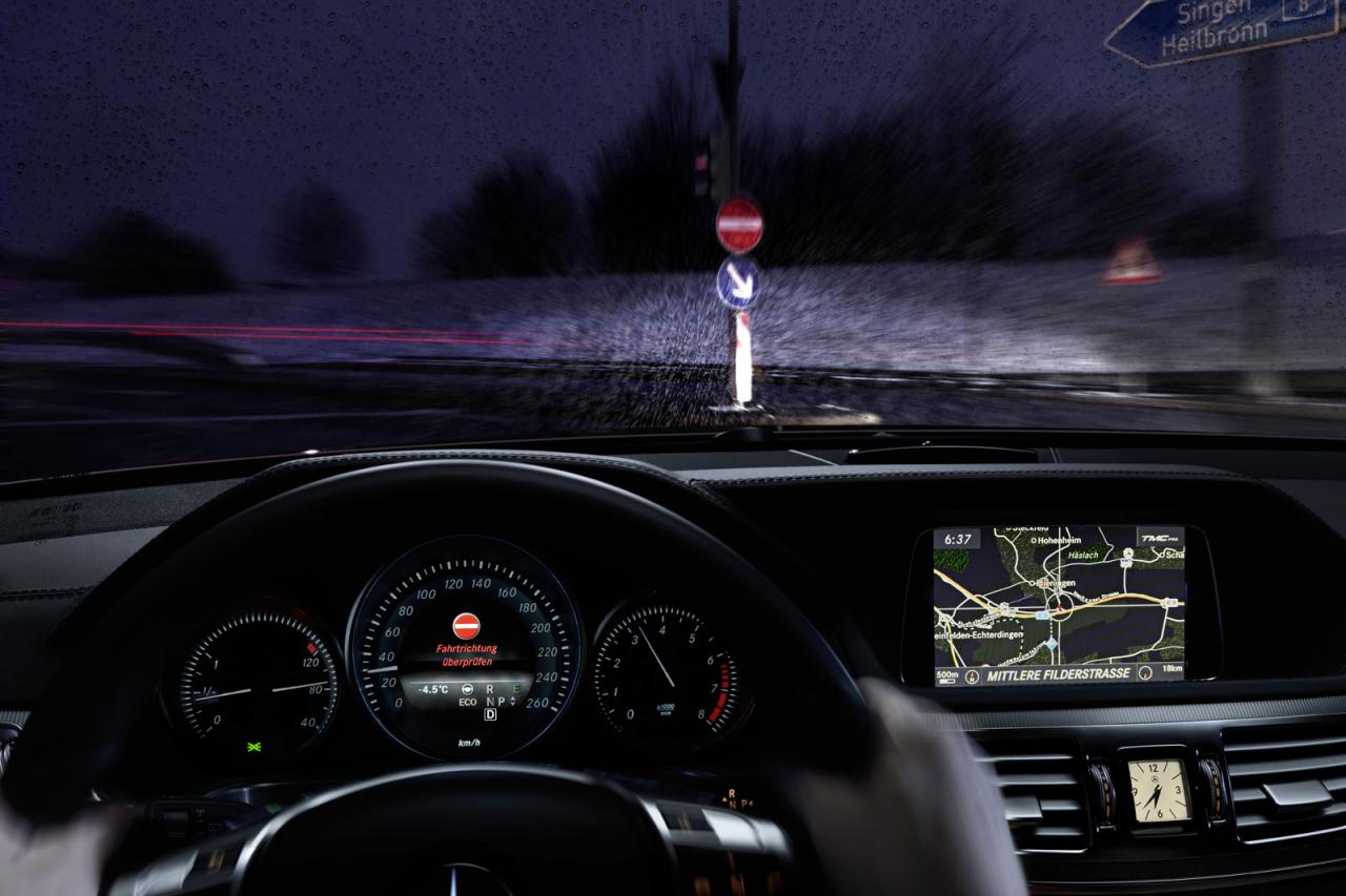 Latest Mercedes-Benz Warning System Set to Counter Ghost Drivers