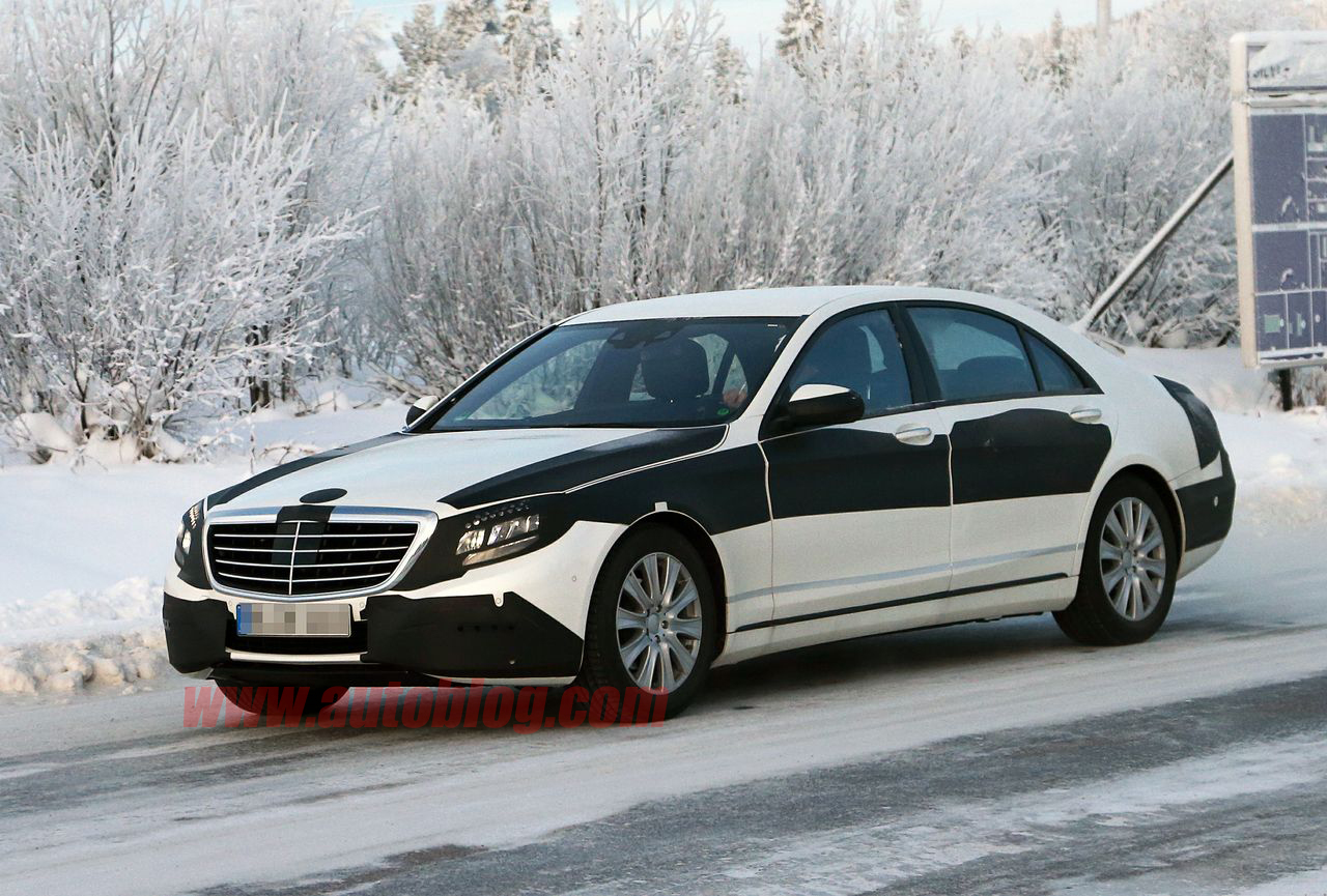 New Mercedes-Benz S-Class Striptease Continues
