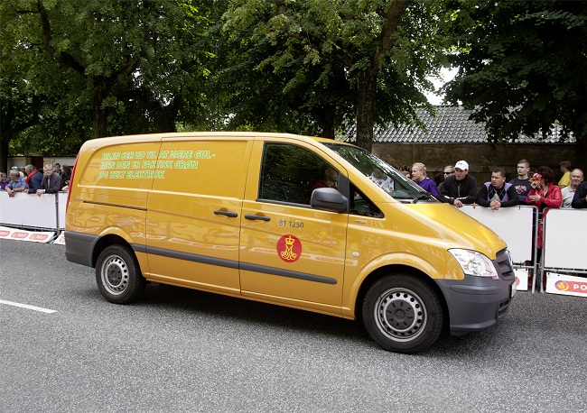 50 Mercedes-Benz Vito E-CELL panel vans are to be delivered to the Danish postal services over the coming months