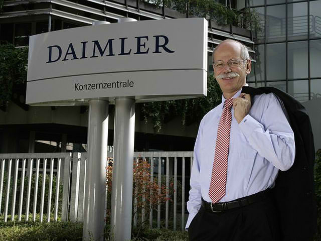 Daimler AG Mercedes-Benz Cars Head Dieter Zetche Extended 3 Years