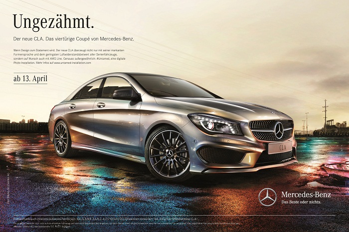 Mercedes-Benz startet umfangreiche Werbekampagne zum CLA