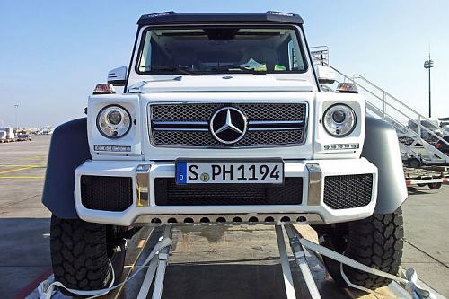 AutoBild Releases Official Photos of the 6×6 Mercedes-Benz G63 AMG V8 Biturbo