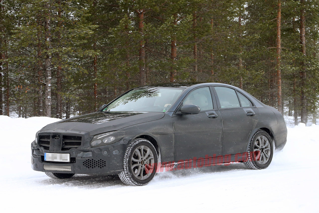 New C-Class In Camo Revealed By Spies