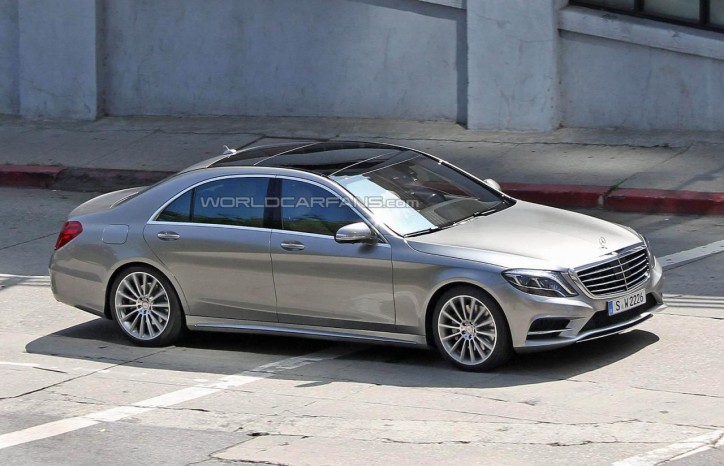 Exclusive News: 2014 Mercedes-Benz S-Class Totally Sheds Off Its Camo