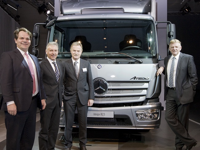 Euro VI-compliant Mercedes-Benz Atego Truck Makes Debut