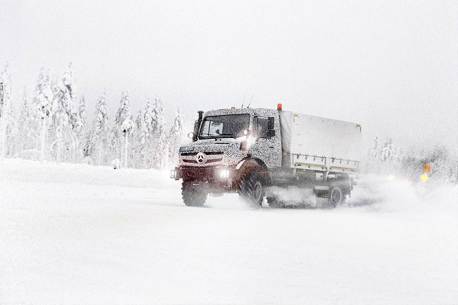 Last Rounds of Extreme Testing for Next-Gen Mercedes-Benz Unimog and Econic