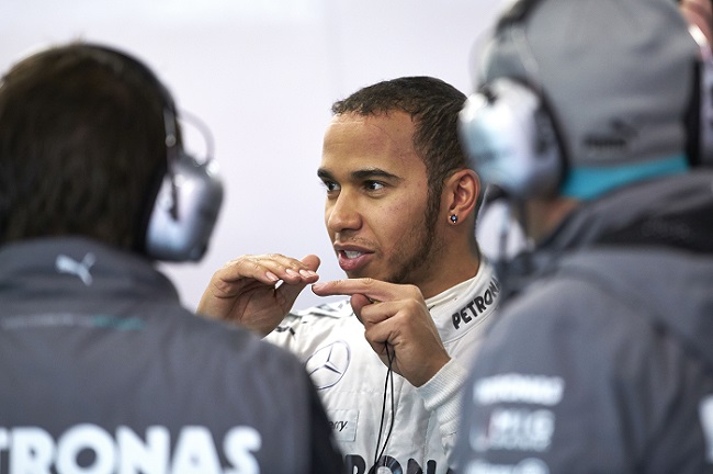 Lewis Hamilton Mercedes AMG Petronas F1