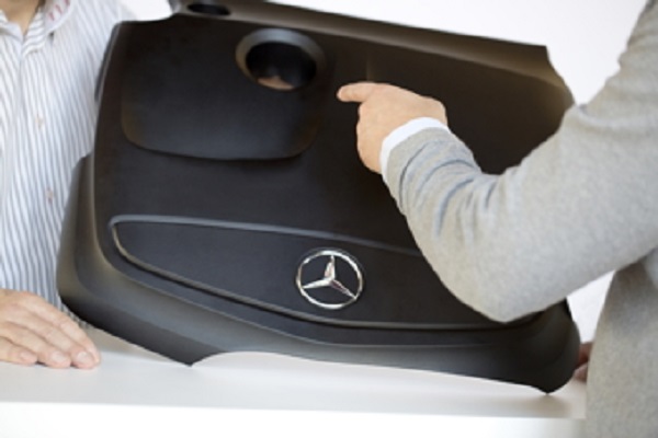 Mercedes-Benz Goes Green with Bio-Based Polyamide Engine Cover for New A-Class