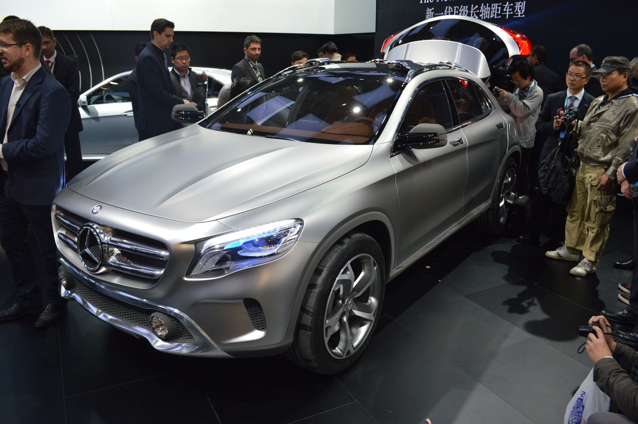 Mercedes-Benz GLA Concept Gets a Warm Welcome in Shanghai
