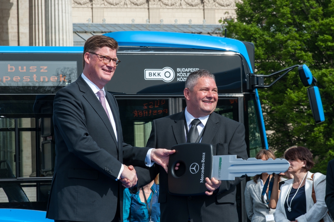 Budapest Receives First Delivery Of Citaros From Daimler Buses