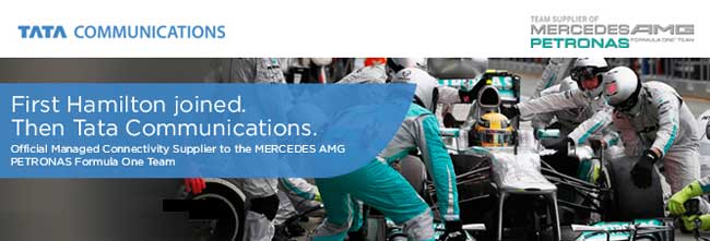 [F1] Mercedes AMG Petronas Partners with Tata Communications
