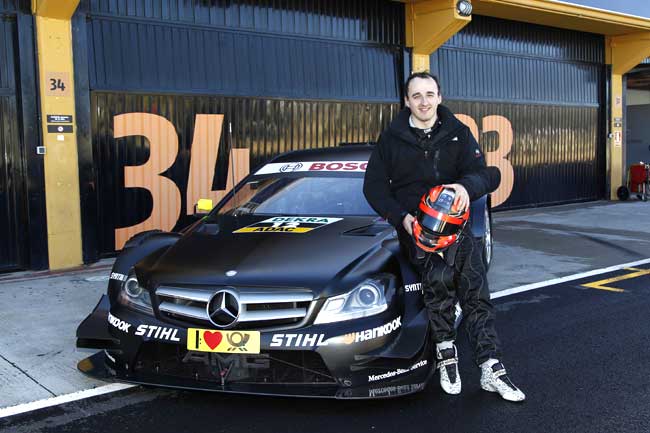 Robert Kubica Confirms Run in Mercedes F1 Simulator