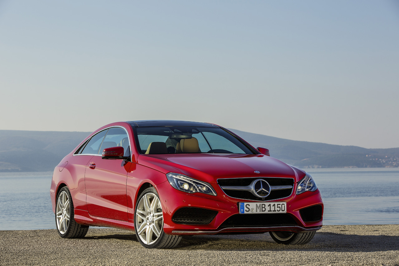 Mercedes-Benz E 500 Coupé mit AMG Sportpaket, (C 207), 2012