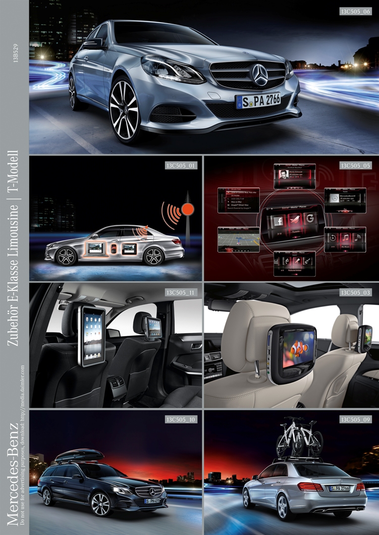 Genuine Accessories For The Latest E-Class Available Through Authorized Dealers