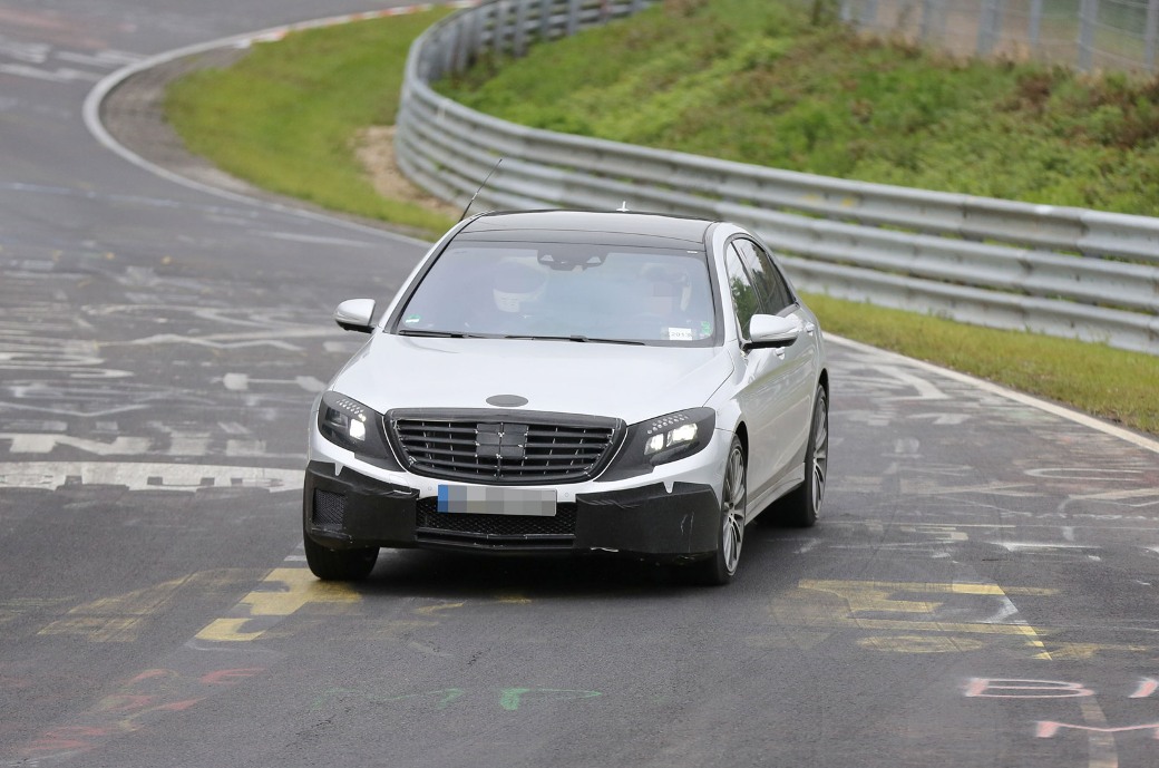 Spy Shots Of 2014 Mercedes-Benz S63 AMG Emerge