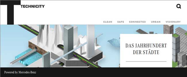Daimler Relaunches TECHNICITY Online Magazine