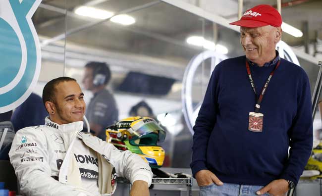 lewis hamilton and niki lauda