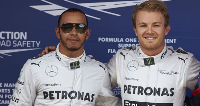 hamilton and rosberg