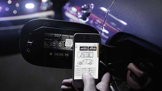 Mercedes-Benz to Use QR Code for Rescue Efforts