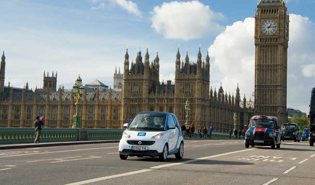 London car2go to Expand Business Area in June