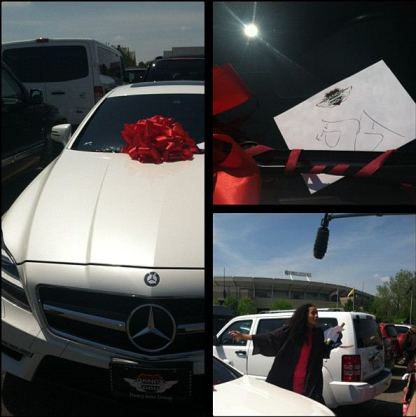 Roc Nation Gifts Skylar Diggins With A New 2013 Mercedes-Benz SUV