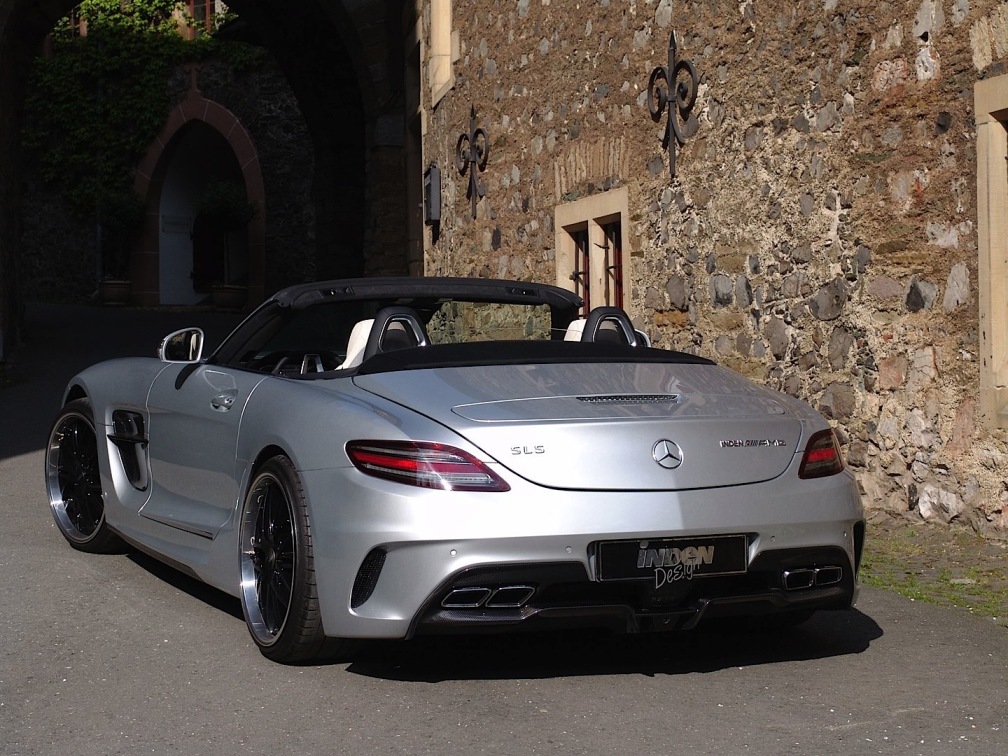 Inden Design Pimps Up The Mercedes Benz Sls Amg Roadster A Mercedes Benz Fan