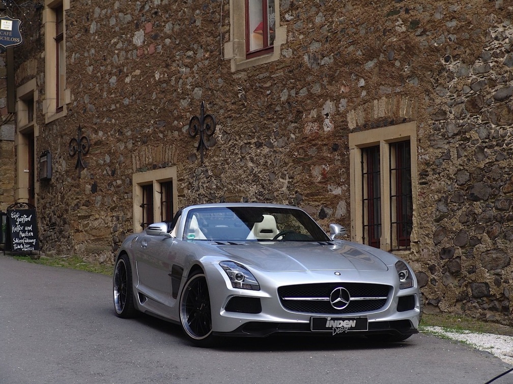 Inden Design Pimps Up The Mercedes Benz Sls Amg Roadster A Mercedes Benz Fan