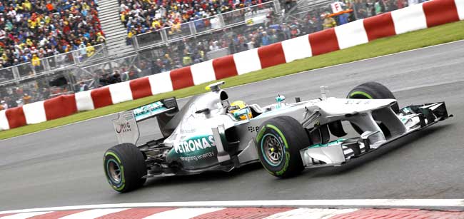 [F1] Canadian GP: Hamilton in Front Row, Rosberg Starts P4