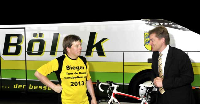 Bus Company Owner Bikes 894km to Receive New Setra S 516 HD