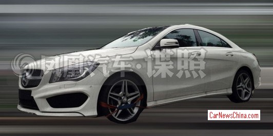 Mercedes-Benz CLA With Long Wheelbase to Be Offered In China