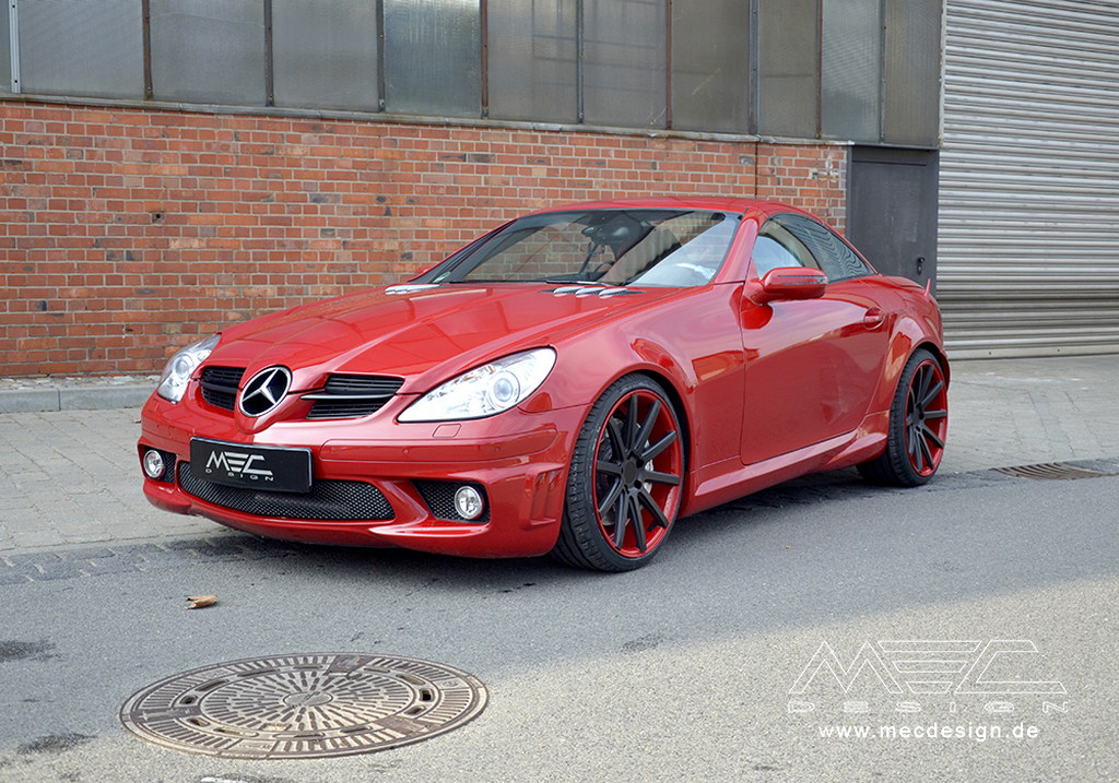 MEC Design Tunes Old Mercedes-Benz SLK 55 AMG