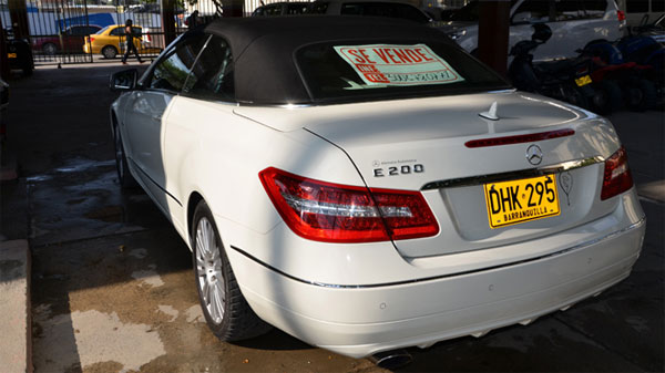 Colombian-Priest-to-Sell-Mercedes-Benz-E200