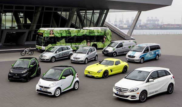 Daimler is Top Electric Car Seller in Germany for First Half 2013